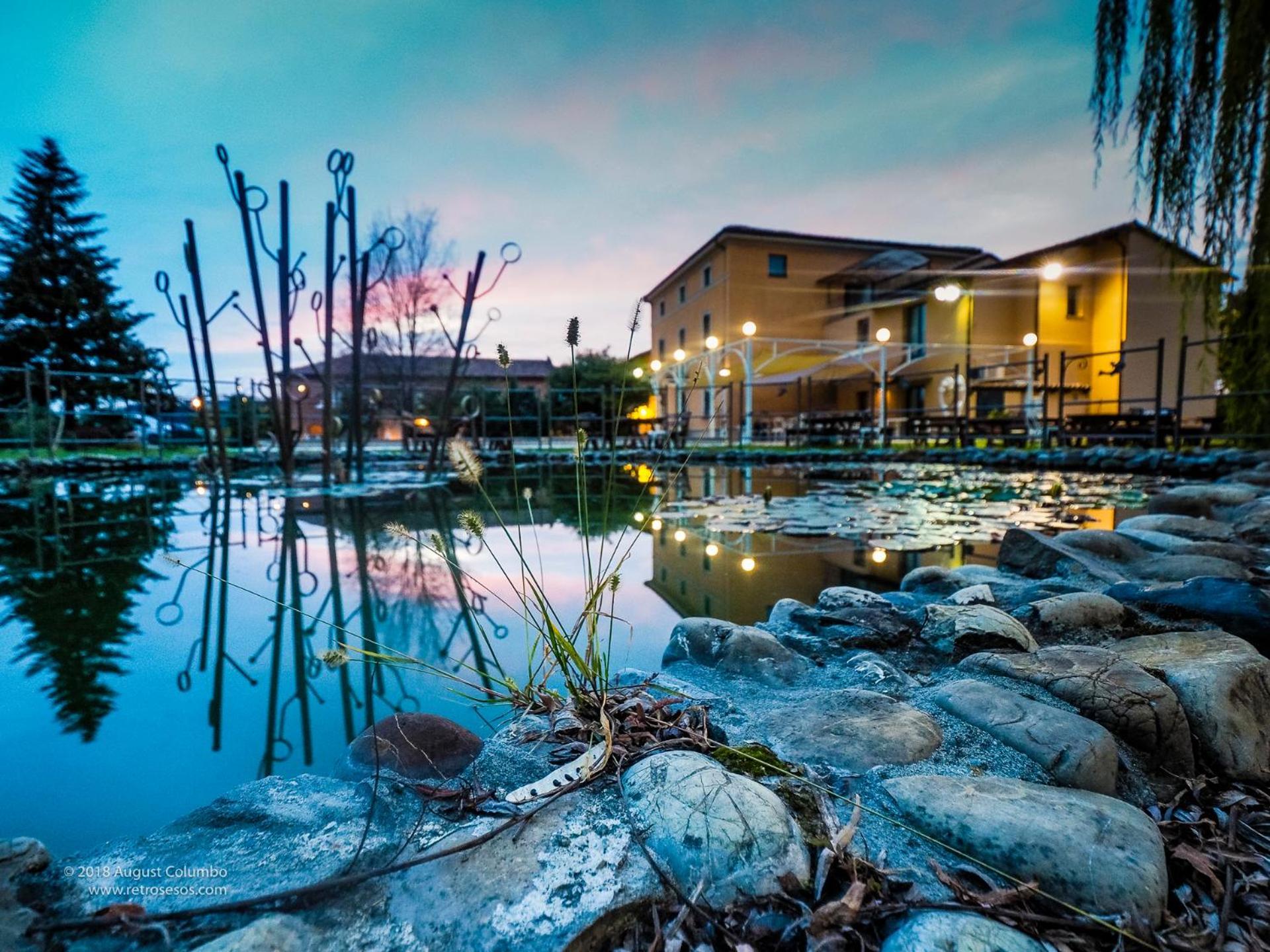 Hotel Villa Costanza Pontenure ภายนอก รูปภาพ